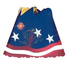 Stars &amp; Stripes Revolving Spin Shade Night Light - Revolving Decorative Lamp Shades