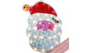 Holographic Santa Head Christmas Light - 901046