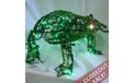 12" Pre-Lit 3-D Mesh Frog Sculpture - 567902