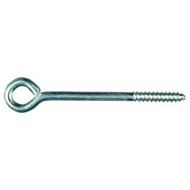 National Mfg. [N220-673] Steel Lag Screw Eye - 1/4" x 5" - 10 Pack - Linear Light Strand Hanging Hardware &amp; Tools