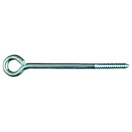 National Mfg. [N220-715] Steel Lag Screw Eye - 3/8" x 8" - 10 Pack - Linear Light Strand Hanging Hardware &amp; Tools