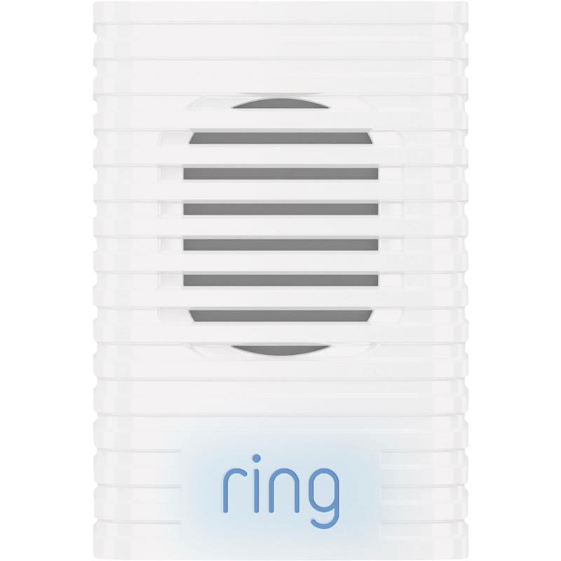 Doorbell Chime & Ring PlugIn Video Doorbell Chime White Sc 1 St
