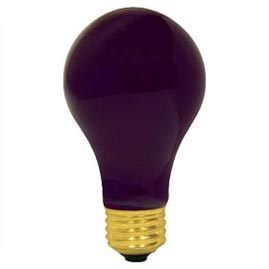 GE Lighting [25905] 60 Watt Medium Base Indoor Blacklight Bulb - Blacklights &amp; Bulbs