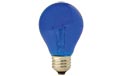 GE Lighting [49724] 25W A19 Decorative Party Light Bulb - Blue