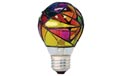 GE Lighting [46645] 25W A19 Decorative Party Light Bulb - Stained Glass
