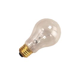 25W Medium Decorative Party Light Bulb - Clear - 4 Pack - Decor Accent Light Bulbs