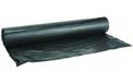 Black Polyethylene Plastic Sheeting Tarp - 20' x 100' - 4 Mil. - Black - 114469