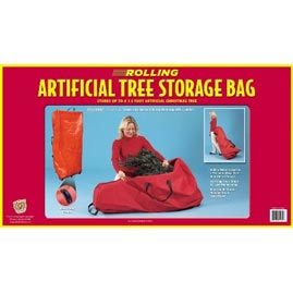 St. Nick's Choice [11574] 7.5' Artificial Tree Rolling Storage Bag - Christmas Tree Storage Products