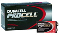 12 Pack Duracell PROCELL [PC1604] Alkaline Batteries - Size "9V"