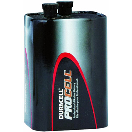 6 Pack Duracell PROCELL [PC915] Alkaline Lantern Batteries - Size "6V" - String Lights Batteries