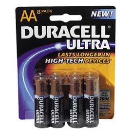 8 Pack AA Duracell Ultra Batteries - String Lights Batteries