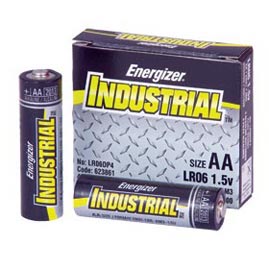 24 Pack Energizer EN91 AA Industrial Alkaline Battery - String Lights Batteries