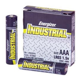 24 Pack Energizer EN92 AAA Industrial Alkaline Battery - String Lights Batteries