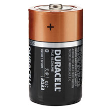 4 Pack D Duracell Batteries  