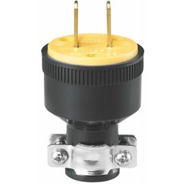 Cooper Wiring [1723] 2-Wire Rubber Plug - Power Cords &amp; Plugs