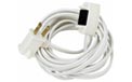 15' Extension Power Cord w/ ON/OFF Switch - White Cord