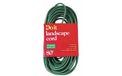 80' Landscape Extension Power Cord - 16/3 - Green