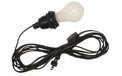 Lantern Power Cord & Light Socket Set - Black Cord - Standard Base - LE2B