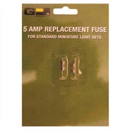 5 AMP/120V Miniature String Light Set Replacement Fuses - 2 Pack - String Lights Accessories