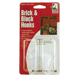 Brick &amp; Block String Light Masonry Clips - 8 Pack - String Light Hangers &amp; Clips