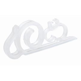 All-Purpose String Light Holders - 100 Pack - String Lights Gutter Hooks &amp; Clips