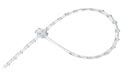 Ties-It-All String Light &amp; Garland Clear Plastic Ties - 10 Pack