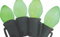 Replacement C7 Stringlight Bulbs - 4 Pack - Ceramic Green - 900435