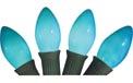 Replacement C9 Stringlight Bulbs - 4 Pack - Ceramic Blue