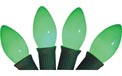 Replacement C9 Stringlight Bulbs - 4 Pack - Ceramic Green