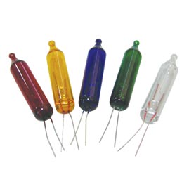 2.5V Heavy-Duty Mini Replacement Stringlight Bulbs - Multi-Color - (10) 10 Packs - Party Light Bulbs