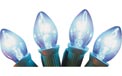 Replacement C7 Stringlight Bulbs - 4 Pack - Transparent Blue