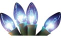 Replacement C9 Stringlight Bulbs - 4 Pack - Transparent Blue