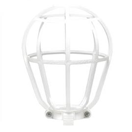 Leviton [R40-12200W] Plastic Lampholder Guard - String Lights Accessories