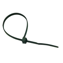 4" Black Plastic Cable Ties - 100 Pack - Wire &amp; Cable Ties