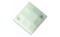 Plastic Cable Tie Mounting Pad - Natural Color - 529869