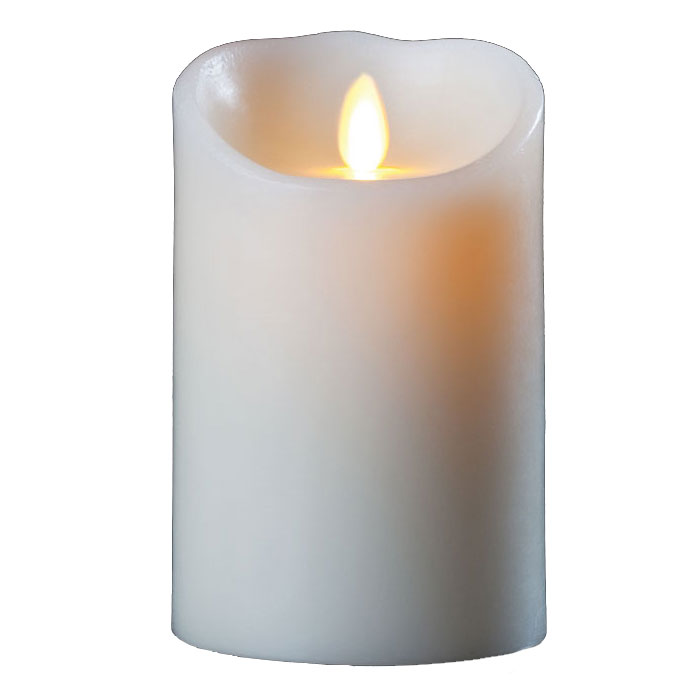 luminara battery operated flameless candle 7 quot white luminara battery operated flameless candle 7 quot white