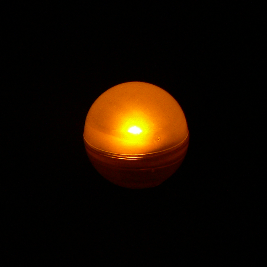orange fairy berry floating led light orange fairy berry floating led light