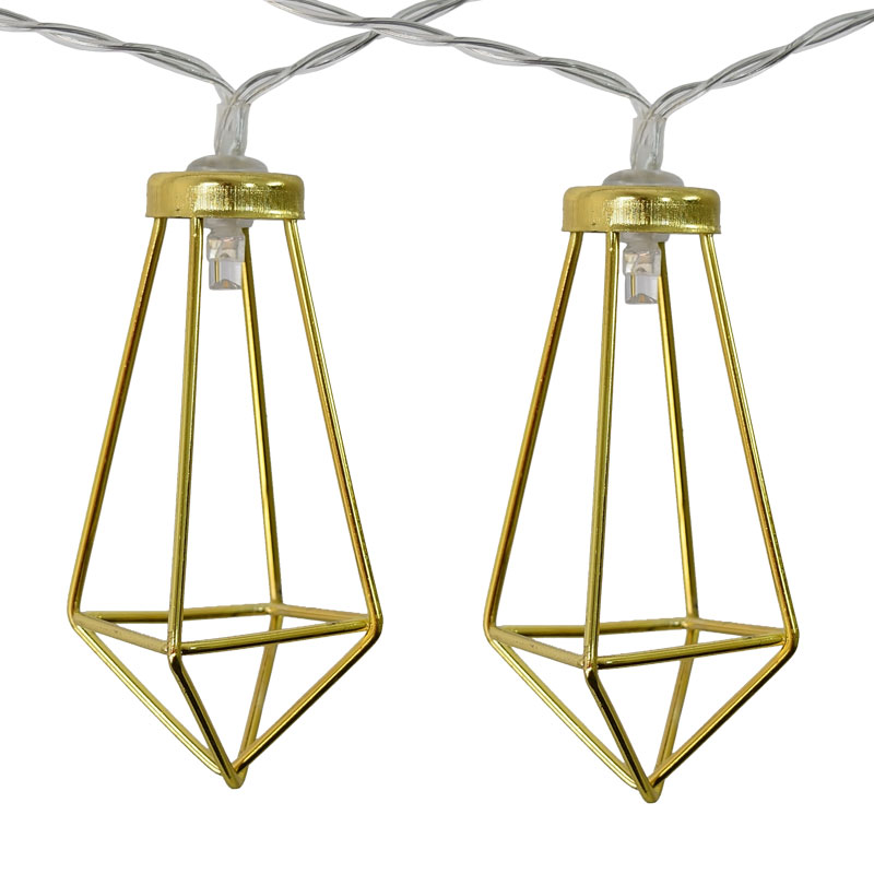 Battery Operated Gold Wire Diamond Led String Lights Battery Operated Gold Wire Diamond Led String Lights