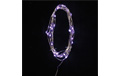 60" Battery Operated Purple LED Light String with Timer Function - 30L - GC1706950