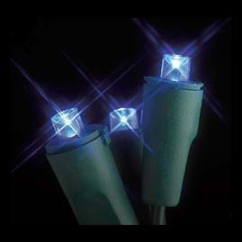 20L Flexchange LED Battery Operated String Lights - 20 Blue Lights - LED String Lights