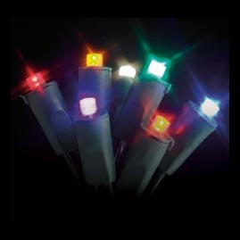 LED Battery Operated 5MM Party String Lights - 20 Multi-Color Lights - LED String Light Strands &amp; Sets