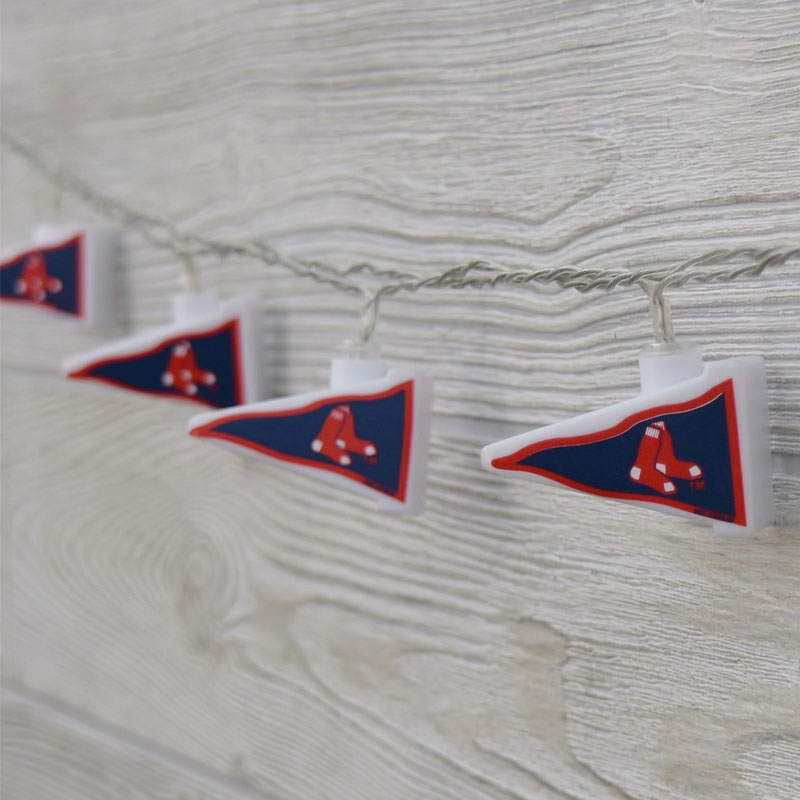 MLB Boston Red Sox LED Pennant Lights - Battery Operated