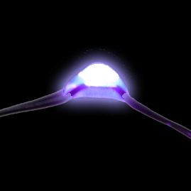Purple LED Battery Operated Mini Party String Lights - Oogalights.com - More Than 1,000 Party ...