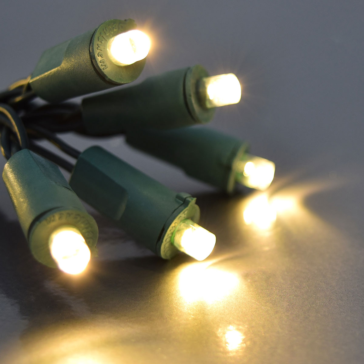 LED Battery Operated 5MM Party String Lights - 20 White Lights - LED String Light Strands & Sets