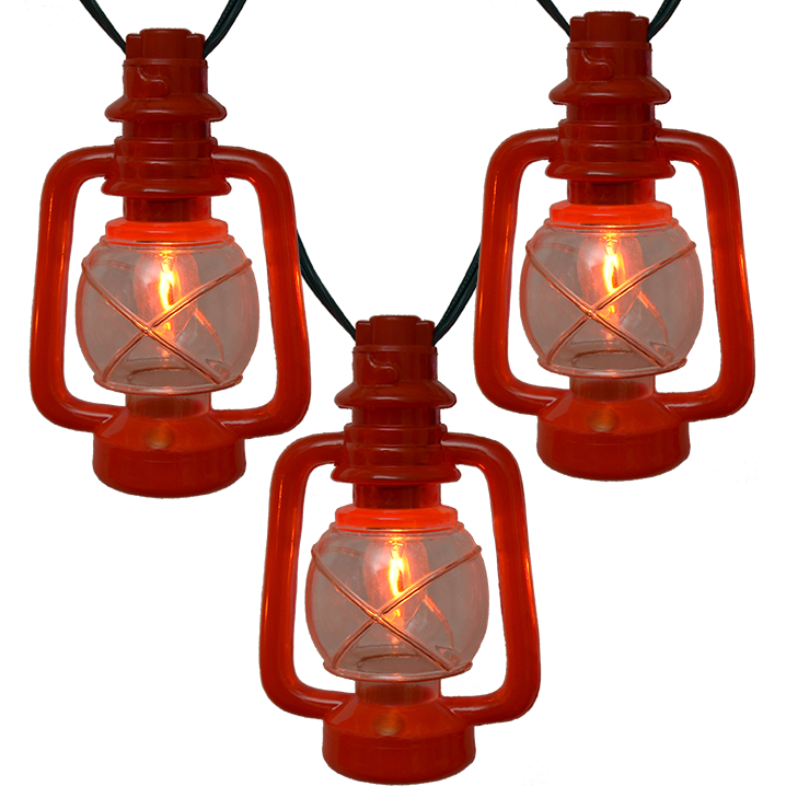 C7 Red Lantern String Lights