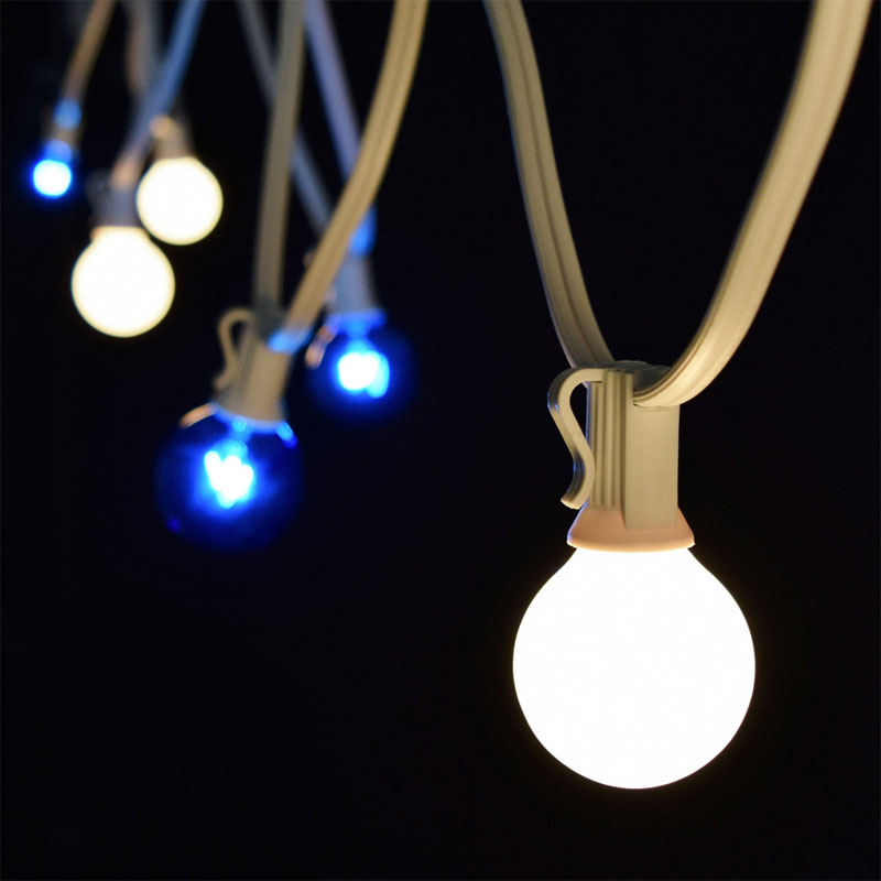 c7 blue white globe string lights 25 white light strand c7 blue white globe string lights 25 white light strand