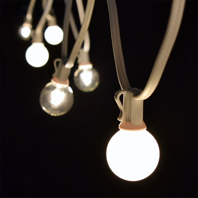25 clear white globe string lights white c7 strand 25 clear white globe string lights white c7 strand