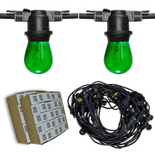St Patricks Day Green Commercial Lights