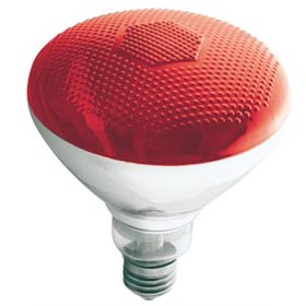 Westinghouse [04410] 100W PAR38 Floodlight Bulb - Red - Indoor/Outdoor Floodlights
