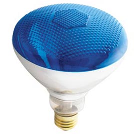 Westinghouse [04414] 100W PAR38 Floodlight Bulb - Blue - Indoor/Outdoor Floodlights